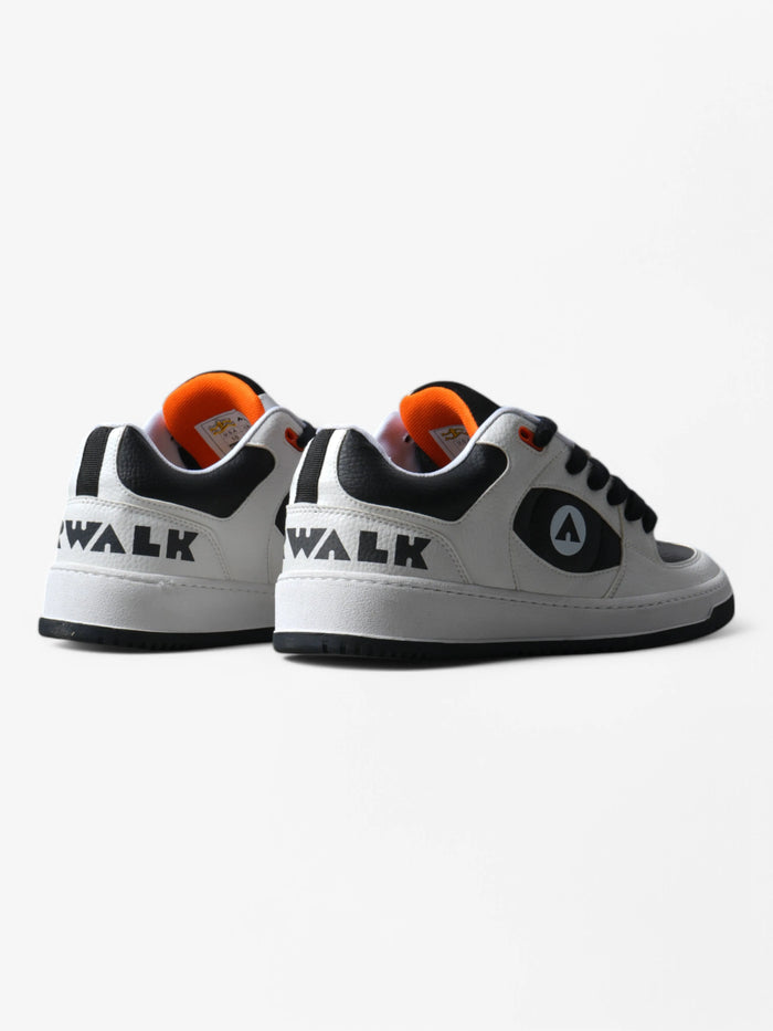 Zapatillas Airwalk Throlle Blanco Negro Naranja