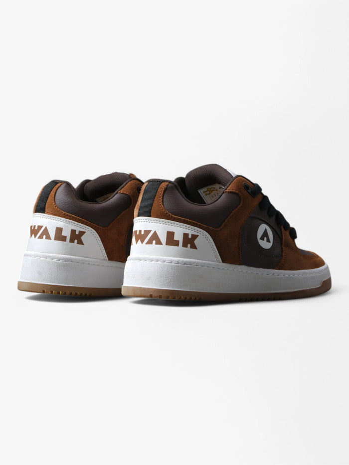 Zapatillas Airwalk Throlle Marrón Blanco