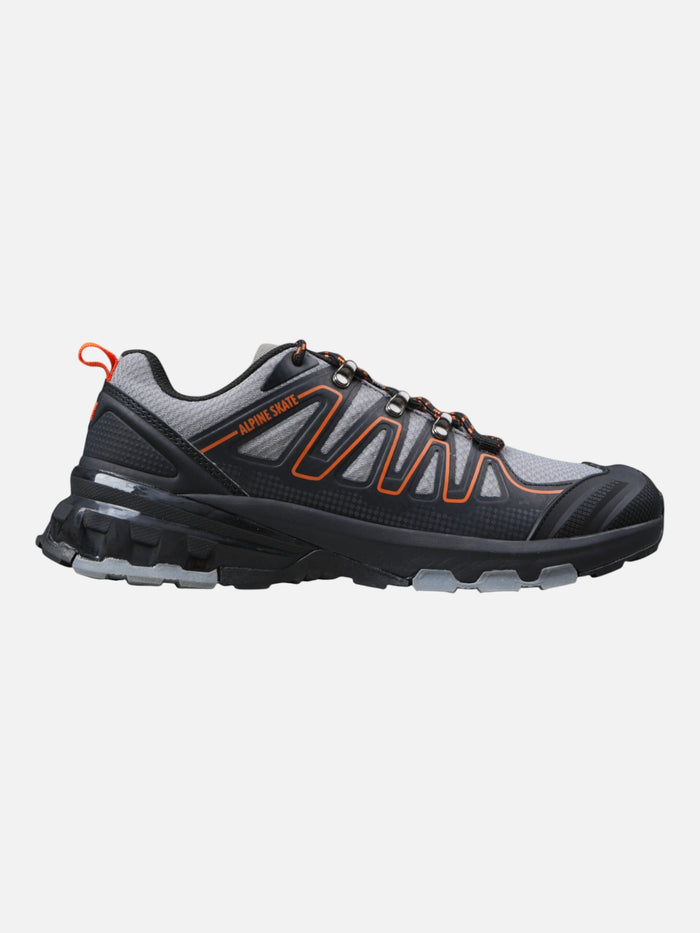 Zapatillas Alpine Skate Sagitta Trekking Senderismo Gris Naranja
