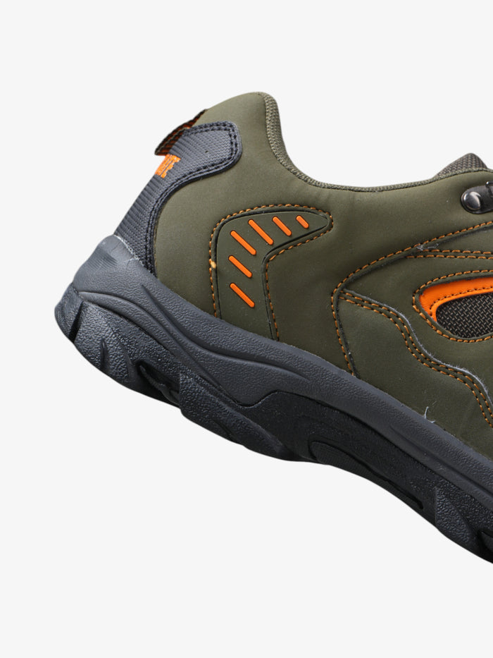Zapatillas Alpine Skate Terrax Ultra Trekking Senderismo Verde Oliva Naranja