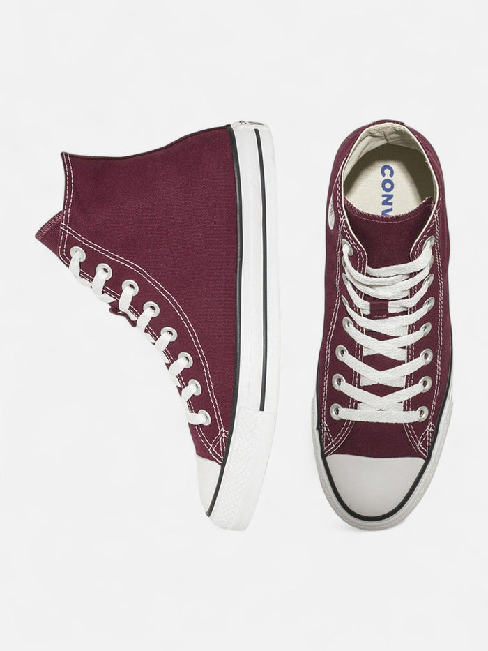 Zapatillas Converse Chuck Taylor Hi Bordo Blanco