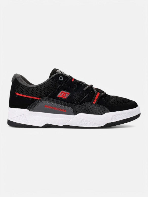 Zapatillas DC Construct Negro Rojo