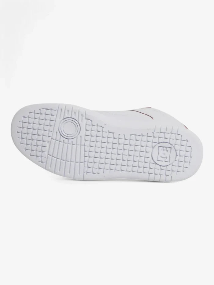 Zapatillas Dc Manteca 4 Mid Mujer Blanco Fucsia