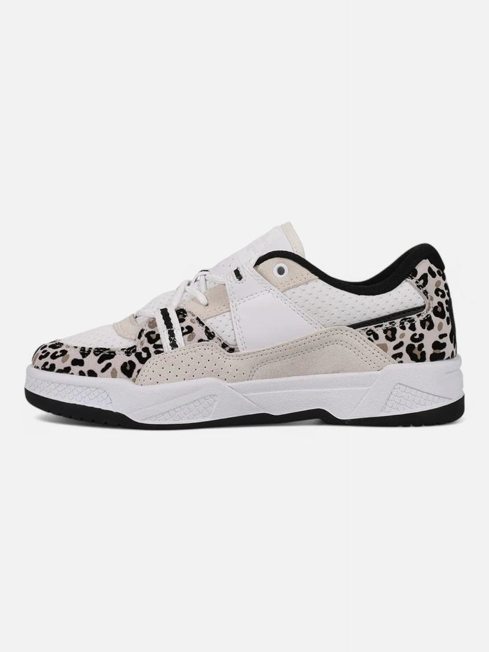 Zapatillas DC Mujer Construct Blanco Animal Print