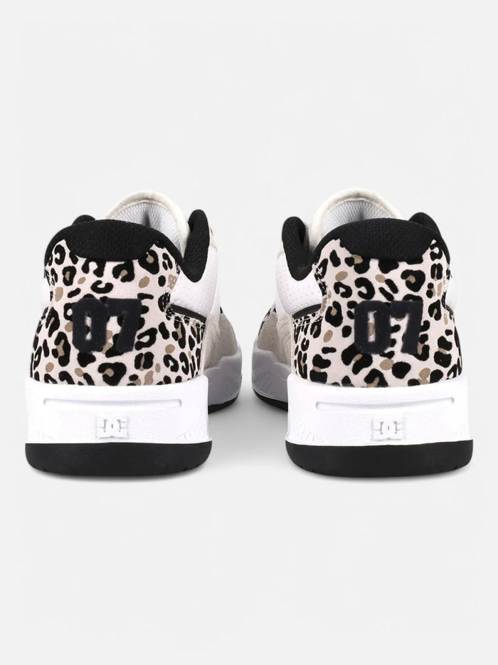 Zapatillas DC Mujer Construct Blanco Animal Print