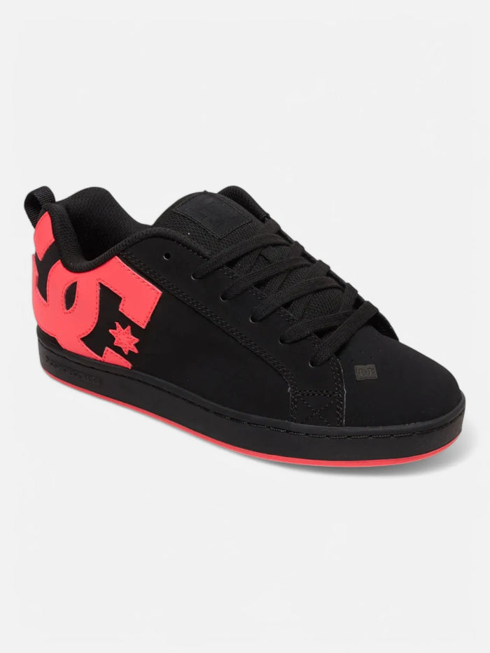 Zapatillas DC Mujer Court Graffik Negro Fucsia