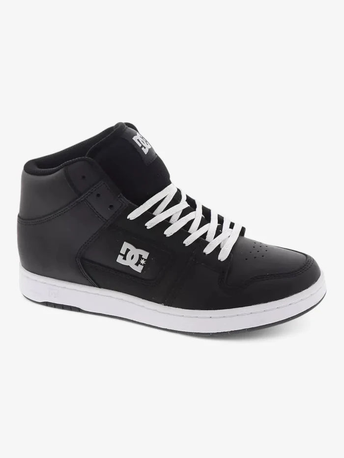 Zapatillas DC Mujer Manteca 4 Mid Negro