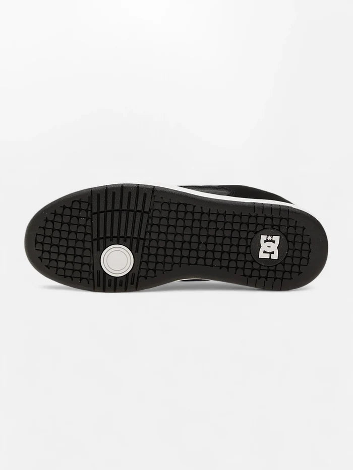 Zapatillas DC Mujer Manteca 4 Negro Blanco