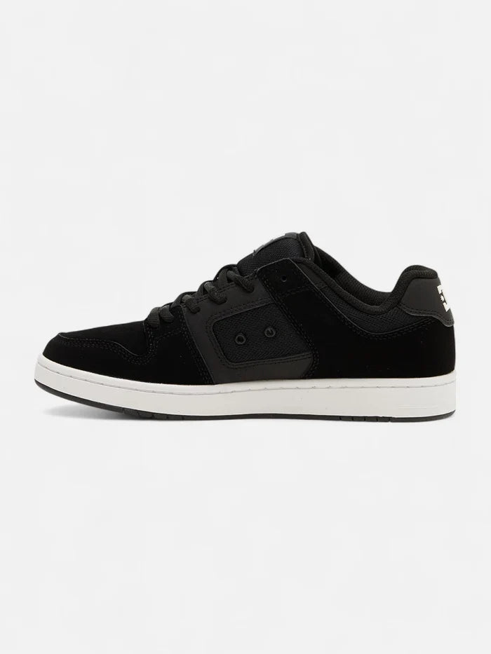 Zapatillas DC Mujer Manteca 4 Negro Blanco