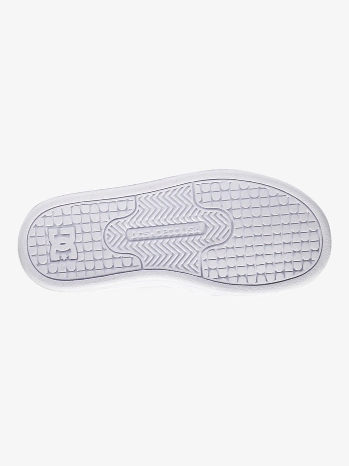 Zapatillas Dc Niño Manteca 4 V Negro Blanco