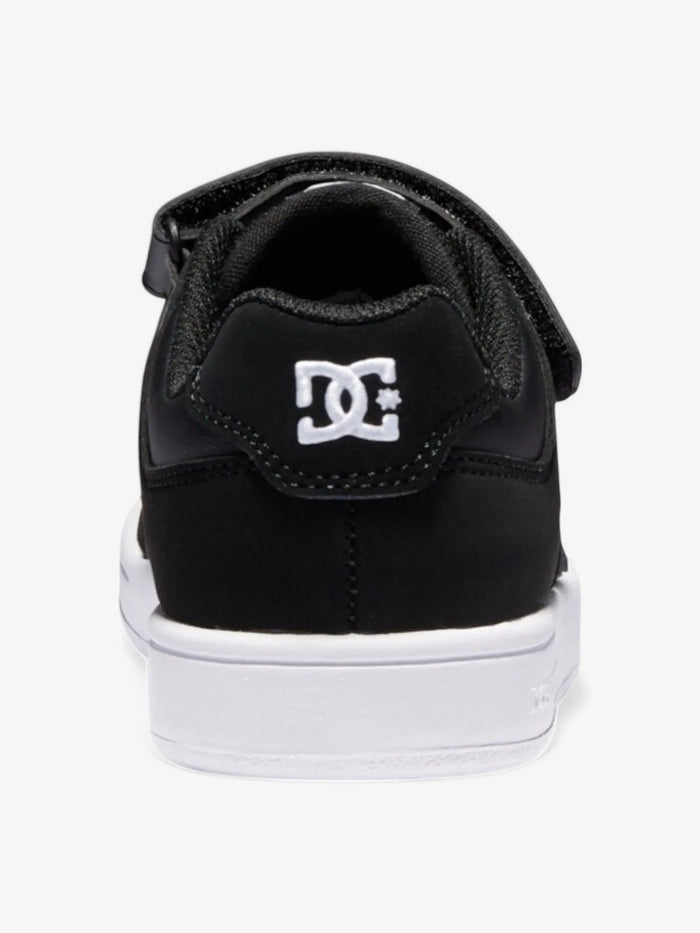 Zapatillas Dc Niño Manteca 4 V Negro Blanco