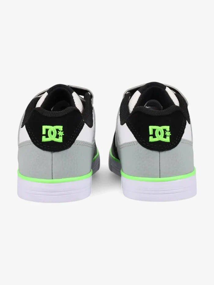 Zapatillas Dc Niño Pure V Gris Negro Azul