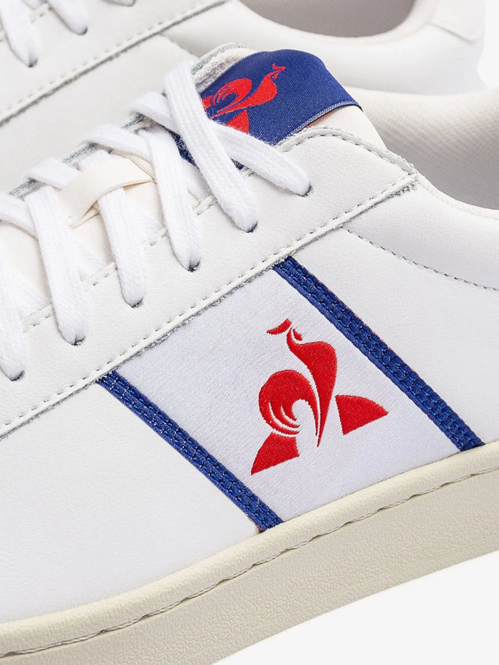Zapatillas Le Coq Sportif Classic Soft Blanco Azul Rojo