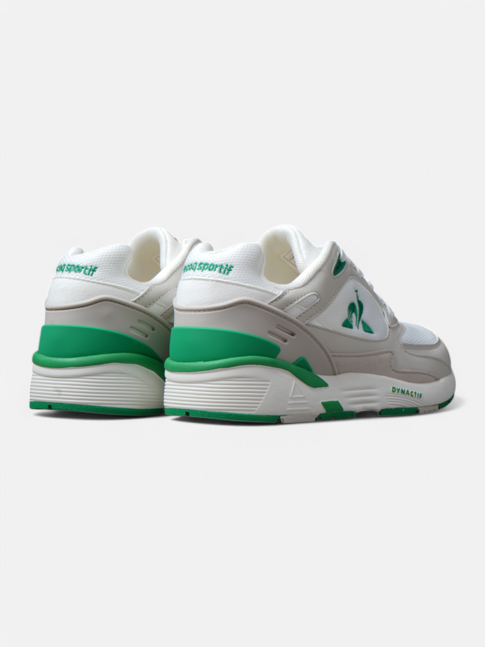 Zapatillas Le Coq Sportif R1100 Classic Blanco Verde
