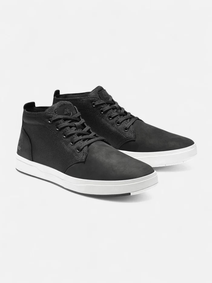 Zapatillas Timberland Davis Square Mid Lace Negro Blanco