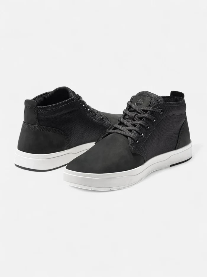 Zapatillas Timberland Davis Square Mid Lace Negro Blanco