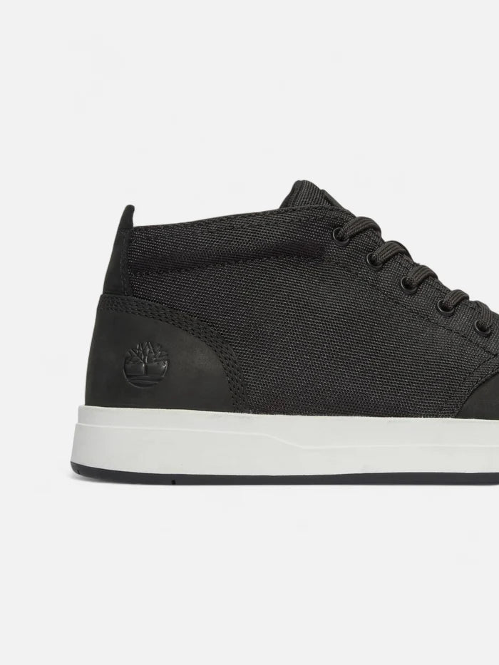 Zapatillas Timberland Davis Square Mid Lace Negro Blanco