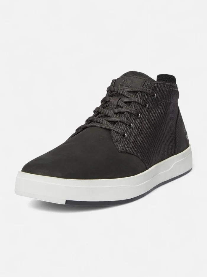 Zapatillas Timberland Davis Square Mid Lace Negro Blanco