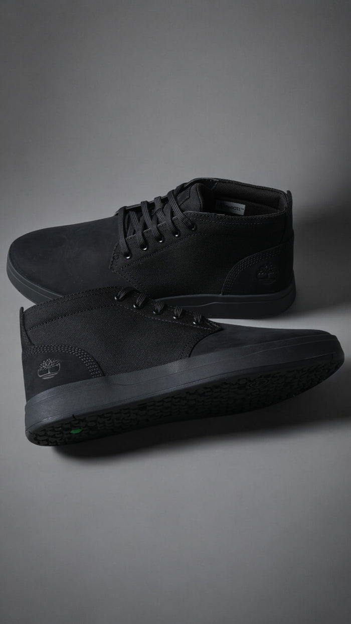 Zapatillas Timberland Davis Square Mid Lace Negro Negro