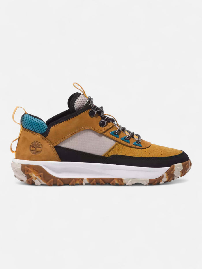Zapatillas Timberland Mujer Greenstride Motion 6 Low Lace Beige Azul