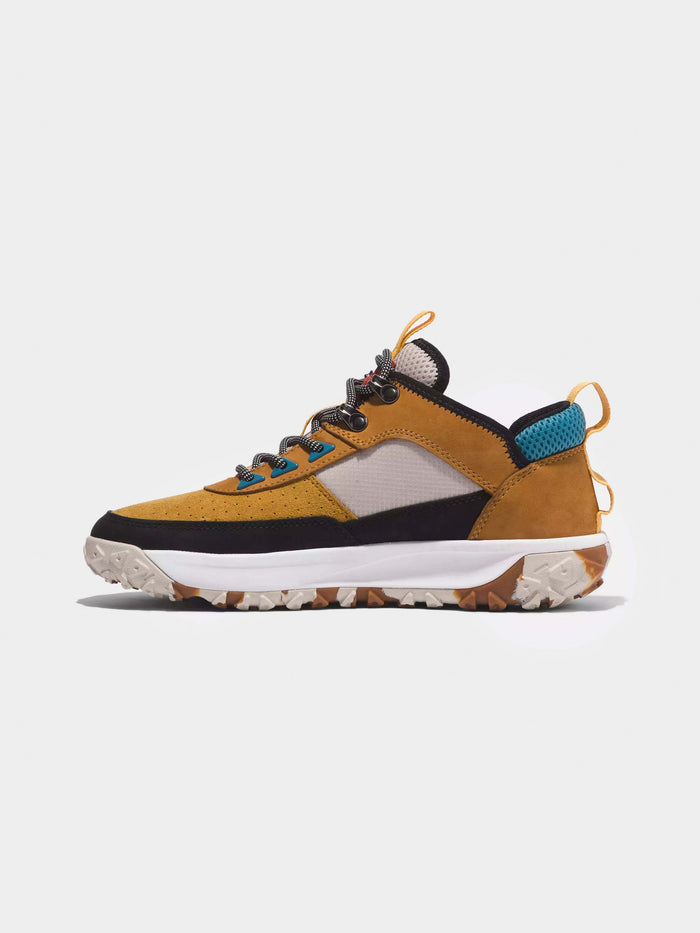 Zapatillas Timberland Mujer Greenstride Motion 6 Low Lace Beige Azul
