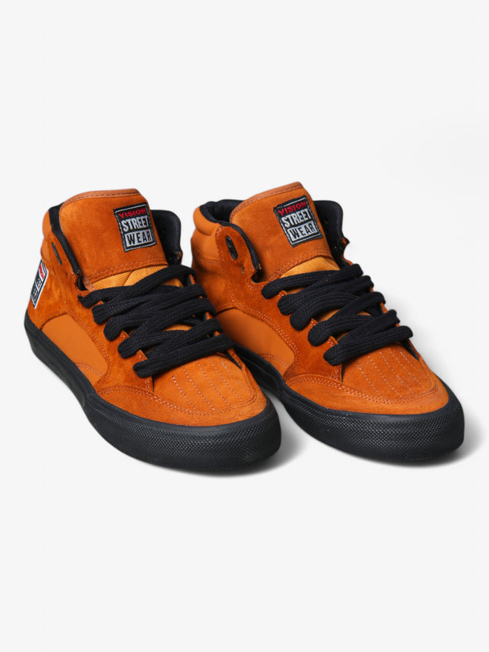 Zapatillas Vision Street Wear Concave Naranja Negro