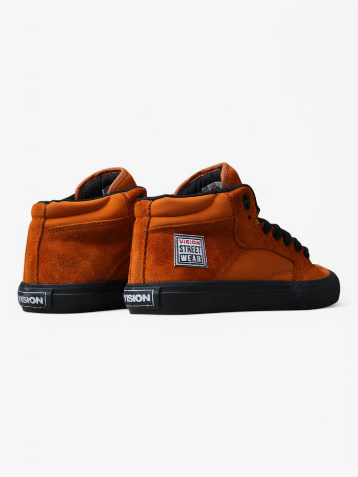 Zapatillas Vision Street Wear Concave Naranja Negro