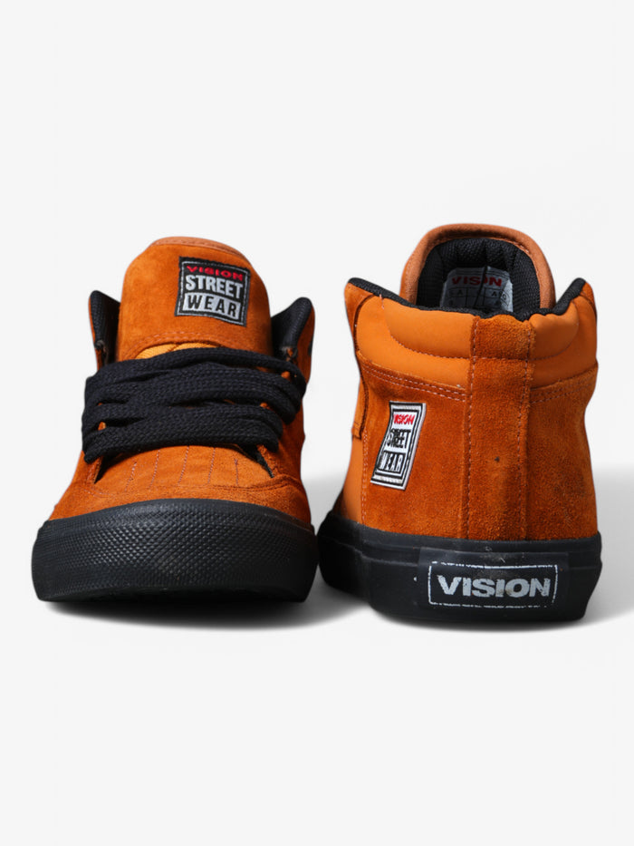 Zapatillas Vision Street Wear Concave Naranja Negro