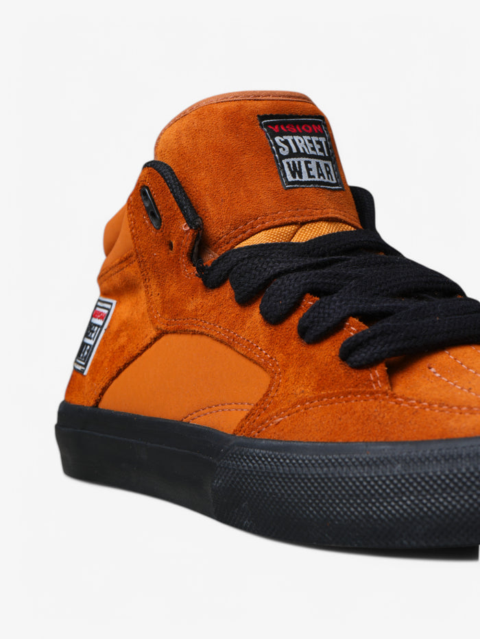 Zapatillas Vision Street Wear Concave Naranja Negro
