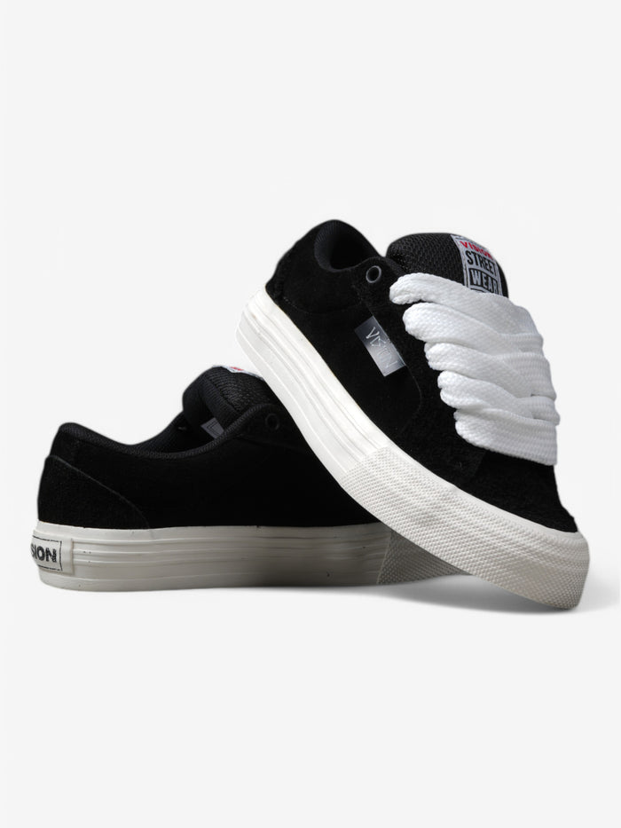 Zapatillas Vision Street Wear Odd Cirkus Suede Negro Blanco